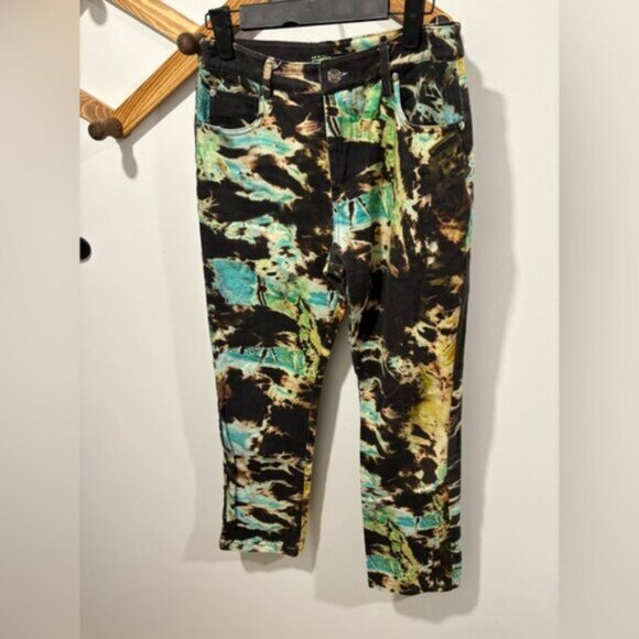 Jaded London Multicolor Tie-Dye Boyfriend Fit Jeans - Picture 2 of 12